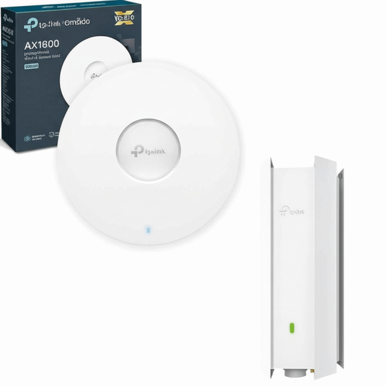 TP-Link EAP610 Indoor and TP-Link EAP610 Outdoor Wi-Fi Access Points Collage